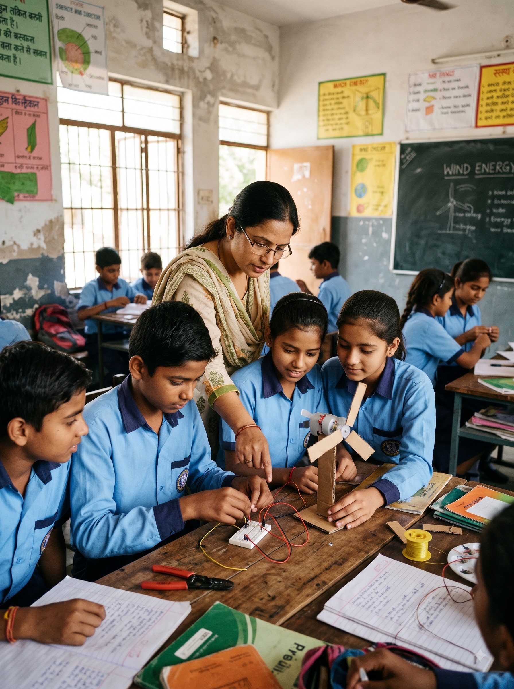 Science learnt by building